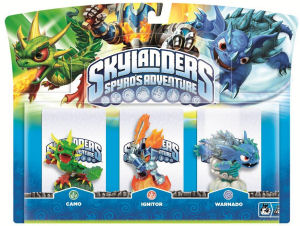 Skylanders : Figuras Triple Pack 1H